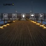 3W Round Solar Garden Pathway Light - Image 5