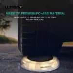 3W Round Solar Garden Pathway Light - Image 6