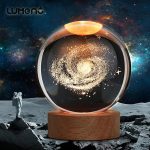 JANARARY Large 3D Galaxy Crystal Ball Night Light, Crystal Lamp 16 Color Changing with Remote Control for Bedroom Decor, Ideal Birthday Gift for Teens Boys and Girls, Galaxy Model - Image 5