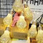 LED mercury Bulb Shape light string