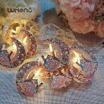 Metal Ramadan Kareem Printed Light String - Image 2