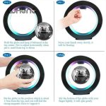 Willstar Magnetic Levitation Globe – Floating LED Rotating World Map Decor - Image 4