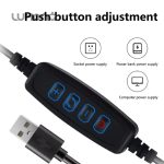 Modern Spiral LED Table Lamp – Dimmable USB Bedside & Study Light - Image 5