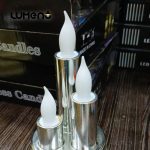 LED Flameless Vintage Candle – Battery Operated Decorative Light - Image 3