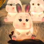 Cute Rabbit LED Night Light – Baby & Kids Bedroom Lamp - Image 2