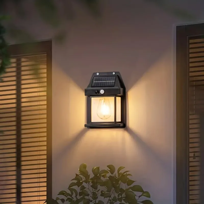 product-img-68525dff6a07c800bf75b7d5 New Outdoor Solar Wall Lamp - Image 1