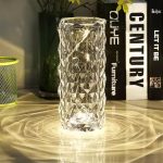 Rechargeable Touch Sensor + Remote Control LED Lamp